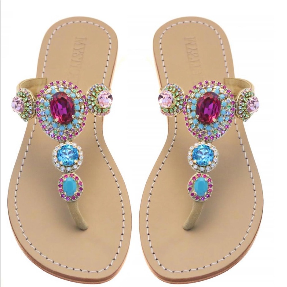 Mystique Jeweled Sandals